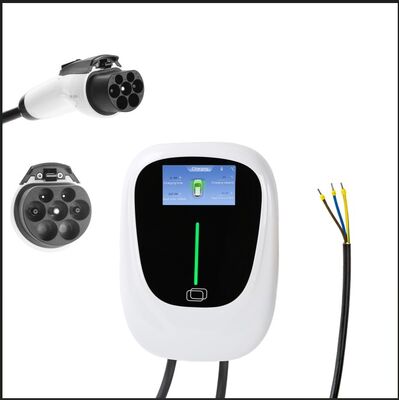 7KW Dom Ues Elektryczny Pojazd Punkt AC EV Wall Box Z Stacją Zainstalowaną w domu