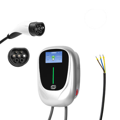 Smart Home Stacja ładowania EV na ścianie 7KW 11kW 22kW Typ 1 Typ 2 Stacja ładowania EV z aplikacją / RFID / WIFI / Bluetooth